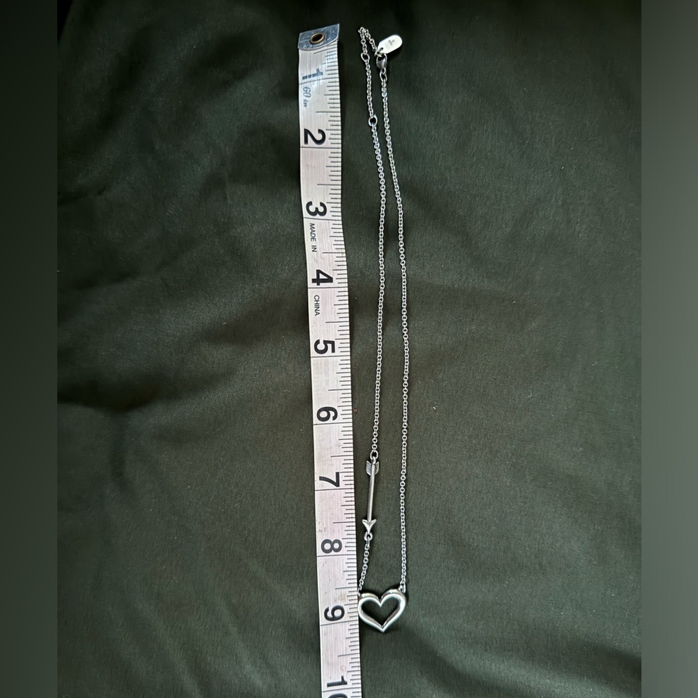 James Avery Heart & Arrow Necklace